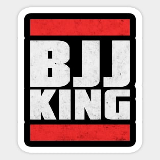 BJJ king - brazilian jiu-jitsu Sticker